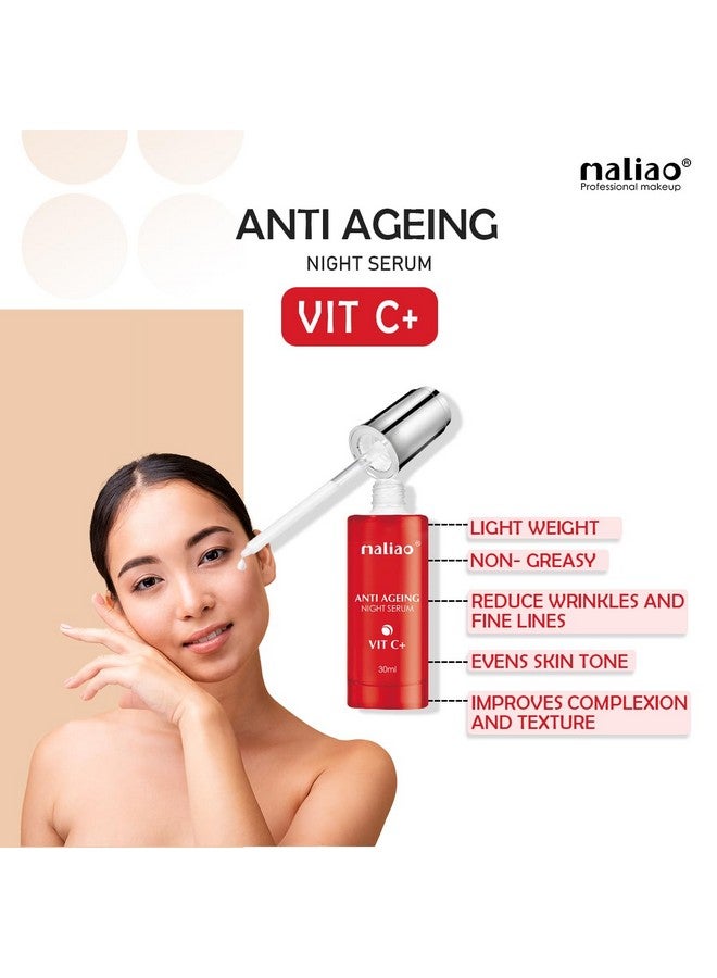 maliao مصل ليلي مضاد للشيخوخة فيتامين C+ مالياو - Image 4