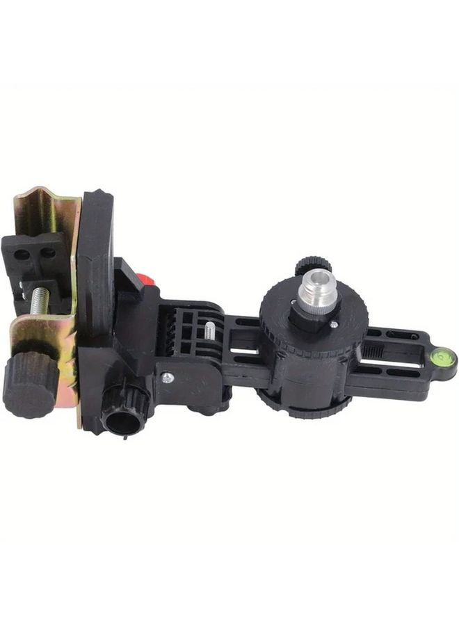 Black Magnetic L Shaped Turning Base Bracket Level Adjustable Wall Ceiling Mount - Image 5