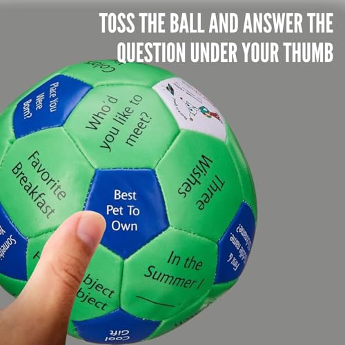 TaliCor Thumball - Who Are You? - Award Winning 4" Kids Social Conversation Skill Development Ball - Image 4