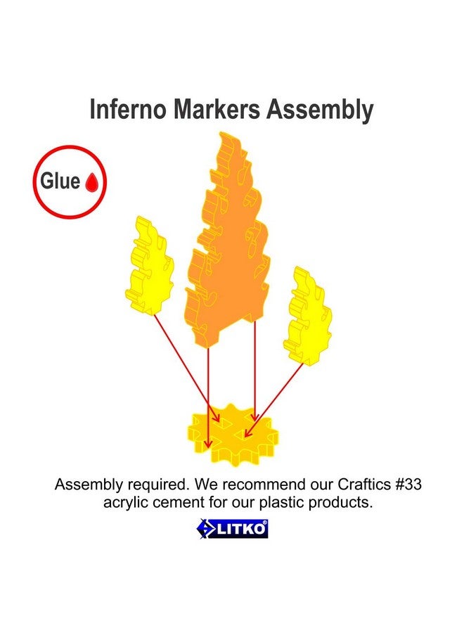 LITKO Inferno Marker Set | Blazing Fire | Spell Effects | Flames (Variety Pack) - Image 4