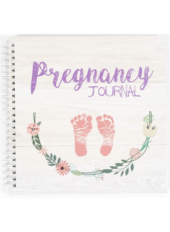 Unconditional rosie Pregnancy Journal Memory Book with Stickers - Image 1