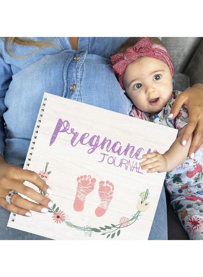 Unconditional rosie Pregnancy Journal Memory Book with Stickers - Image 3