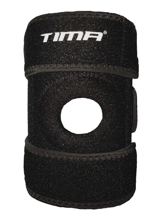TIMA Knee Support, Open-Patella Brace for Arthritis, Joint Pain Relief, Injury Recovery with Adjustable Strapping & With Breathable Neoprene Material (Free Size) - Image 4