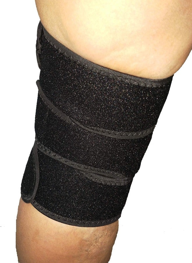 TIMA Knee Support, Open-Patella Brace for Arthritis, Joint Pain Relief, Injury Recovery with Adjustable Strapping & With Breathable Neoprene Material (Free Size) - Image 3