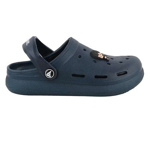 FUEL Clogs for Kids, Dailywear Comfortable, Lightweight Anti Skid Clogs Slipper for 4-10 Years Boys/Girls (Navy, 11) - Image 5
