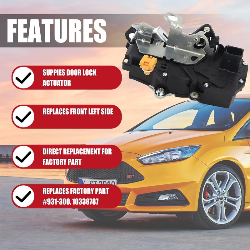 FEXON Door Latch Lock Actuator for Chevy Impala 2006-2011 - Front Left Driver Door Replacement - Image 2