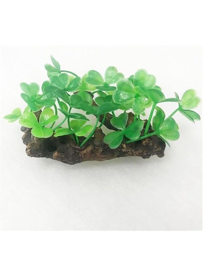 HUANXIN HOME Decoration for The Aquarium Simulation Plant Water Grass Decor Materials Fish Tank Decorative - Image 1
