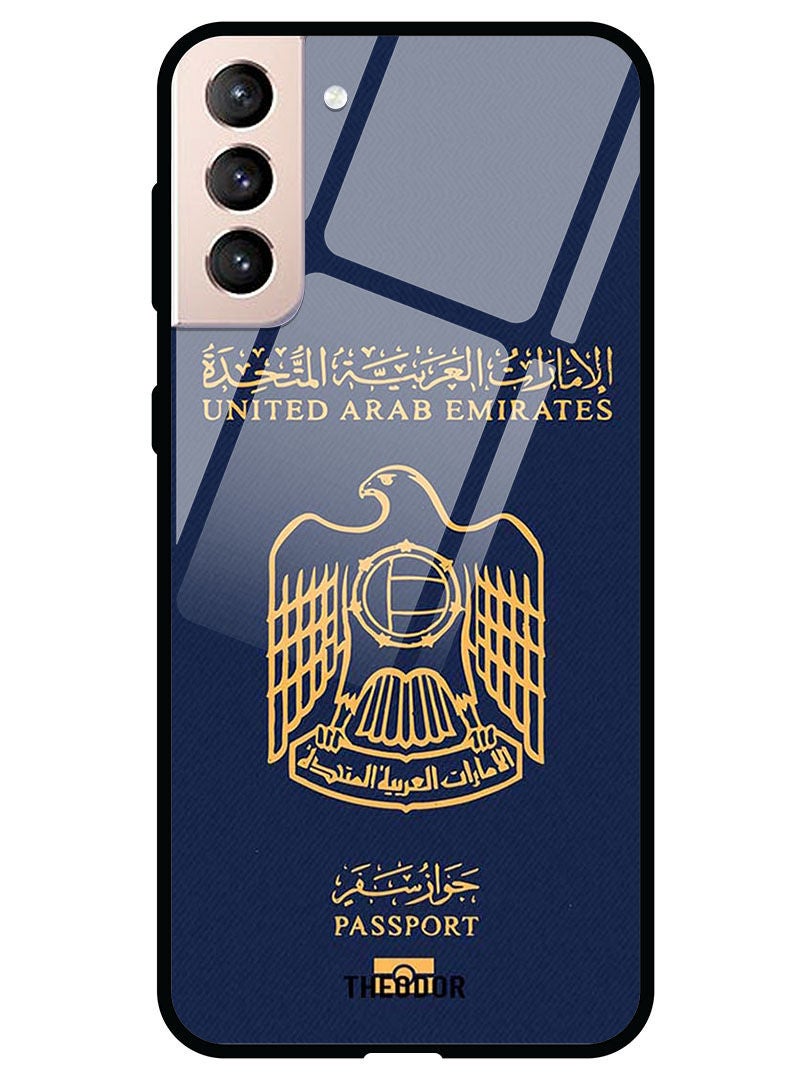 Theodor Protective Tempered Glass Case Cover Samsung Galaxy S21  Uae Passport 2 - Image 1