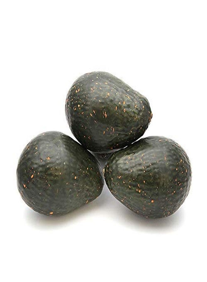 Yangshine Artificial Decorative Avocados Prop Decor Fake Lifelike Plastic Green Avocado Fruit Vegetable Home Party Festival Decorations (3pcs) - Image 1