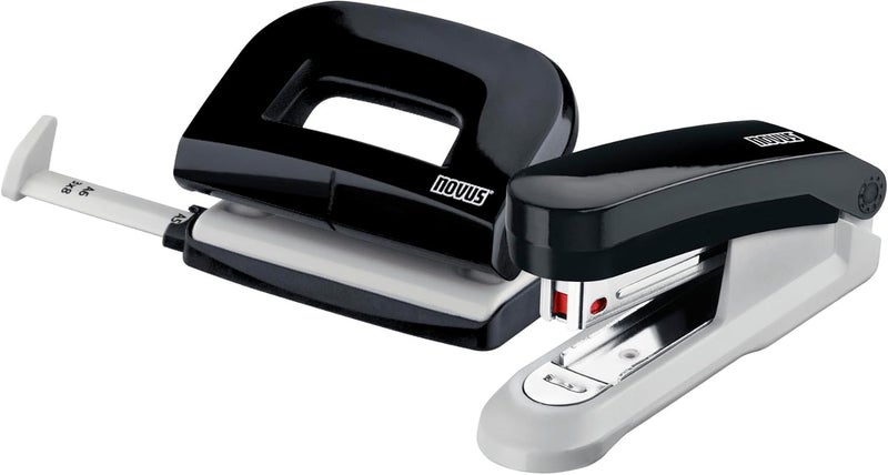 NOVUS " E 15/E 210Xa0Black Stapler Twinset Desk Set Accessory Set" - Image 1