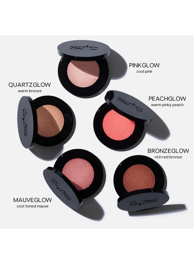 Saie Glow Sculpt Multi-Use Highlighter + Cream Blush - Lightweight with Hyaluronic Acid + Micropearl for Radiant, Glowing Skin - Peachglow (.02 oz) - Image 5