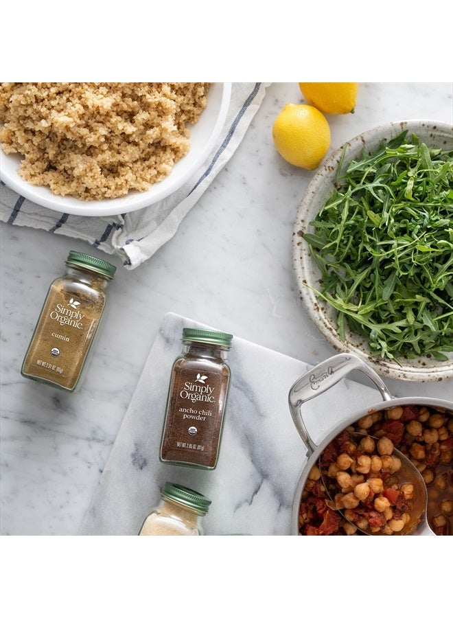 Simply Organic Ground Cumin Seed, 2.31 Ounce Glass Jar, Rich, Warm, Complex Earthy Spice Flavor, Certified Organic, Kosher - Image 4