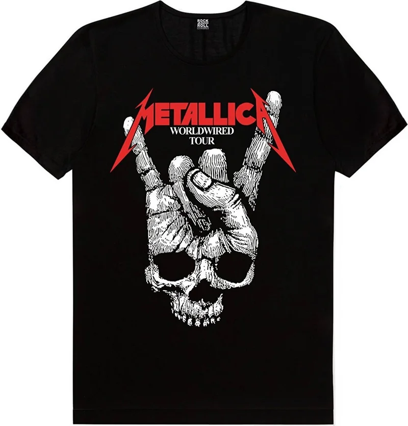 روك اند رول Geometric Deer, Dry Hand, Metallica Jack Logo Men's 3-Piece Eco Pack T-Shirt