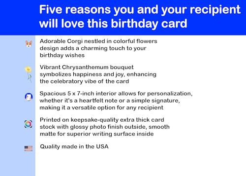 Glory To Dog Ah Wooo Happy Happy Birthday Card with Greeting Card Mailing Envelope - Image 3