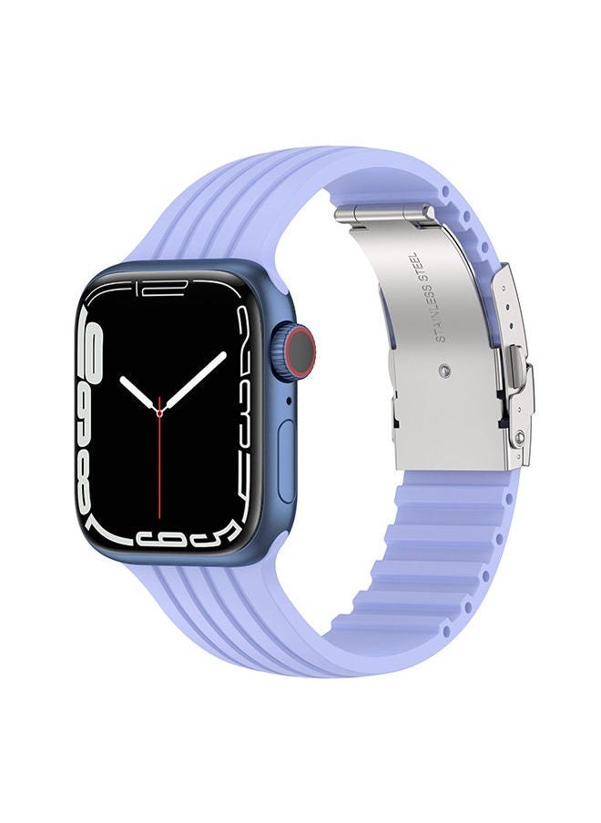 TWEGGON 4pc Pack Replacement Strap Silicone Band for Apple Watch 42mm(Series 10)/41mm/40mm/38mm  - Image 5