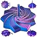 Batorisy 3D Printed Expanded Sensory Fidget Star Transformable Stress Relief Spiral Toy with Detachable Handle Sensory Toys for ADHD Focus Anxiety Relief Office Desk Decompression Gift for Adults Teens - Image 2