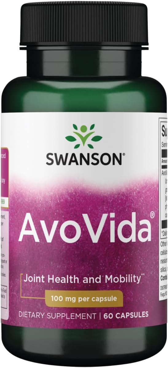 Swanson Avovida 100 Milligrams 60 Capsules - Image 1