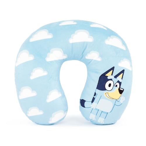 Jay Franco Bluey Kids Travel Set - 3 Piece Set Includes 40 x 50 Throw Blanket, Eye Mask, and Neck Pillow - Super Soft & Cozy Travel Accessories - Image 4