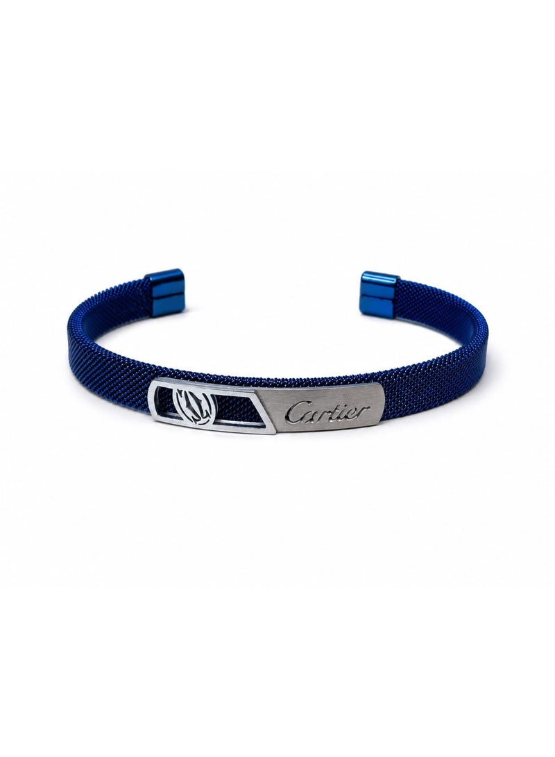 Cartier Men's Stainless Steel Bracelet (Rust-Resistant) - Image 2