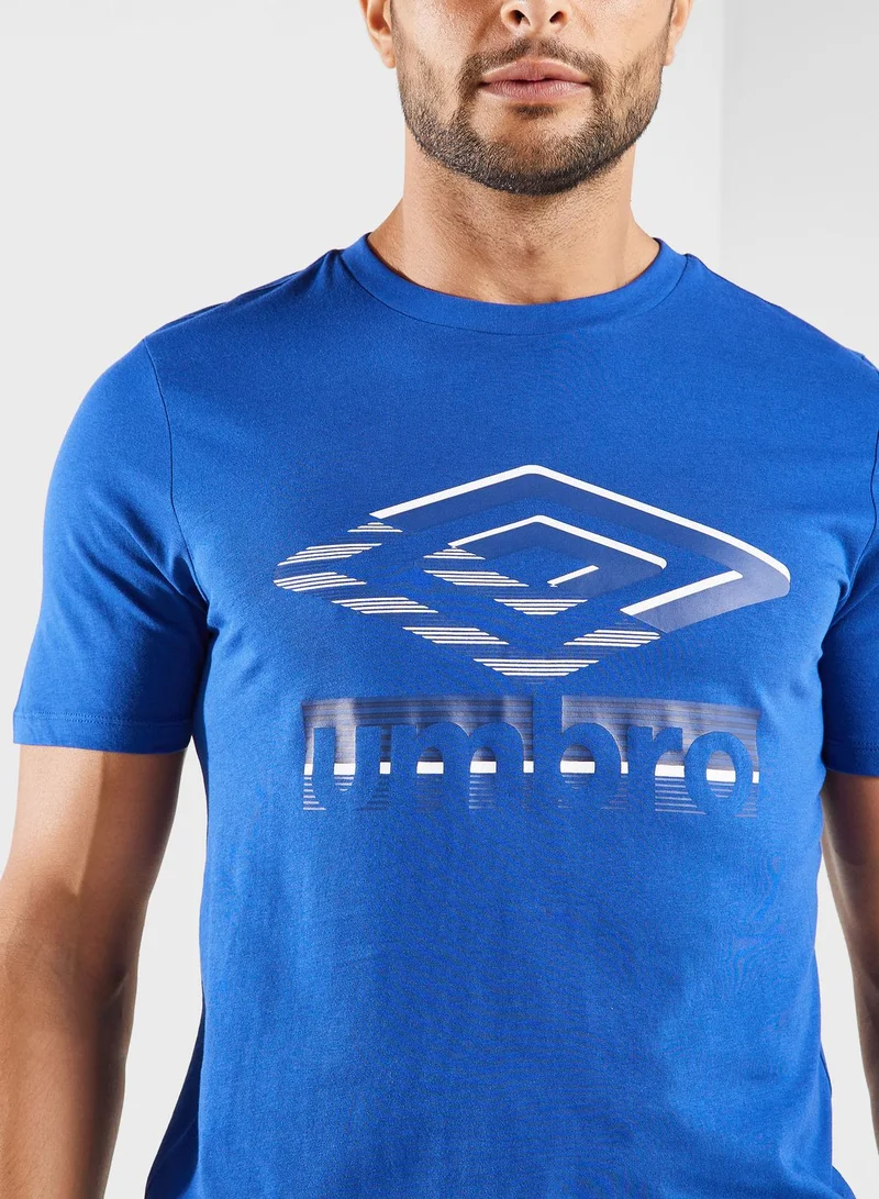 umbro Glitch Graphic T-Shirts