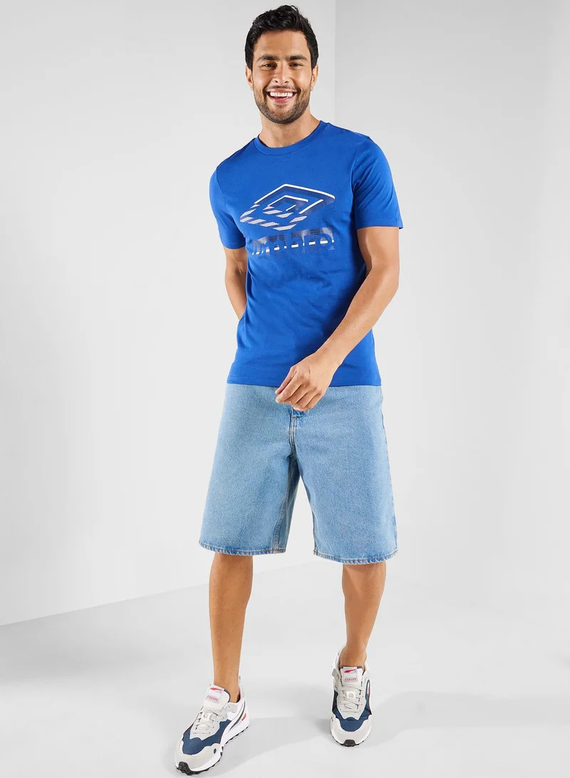 umbro Glitch Graphic T-Shirts