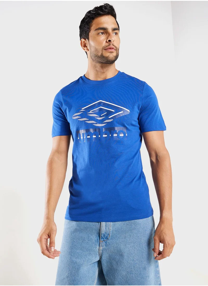 umbro Glitch Graphic T-Shirts