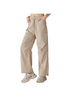 Generic Alo High-Waist Drawstring Loose-Fit Yoga Pants CHESTNUT  - Image 5