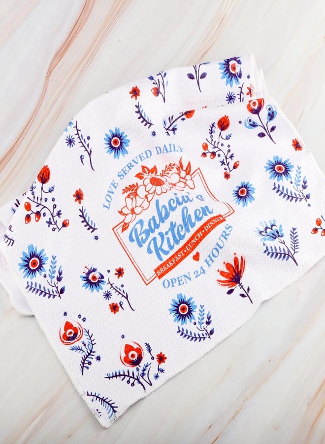 WCGXKO Kitchen Towel Polish Grandma Gift Polish Gift for Babcia (Babcia Towel) - Image 3