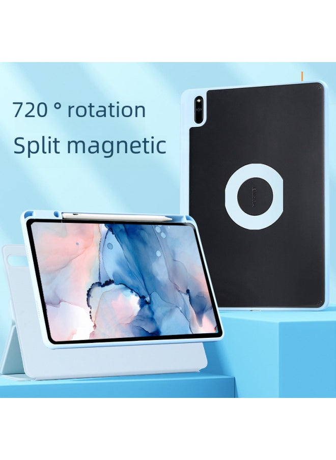 For Huawei Matepadair Magnetic Rotation Protective Case Anti-bend 11-23 Acrylic Suitable Digital Computer/tablet Protective Cover-Color:Cool Black ]-Applicable Model:MatePad Pro (11 Inch)