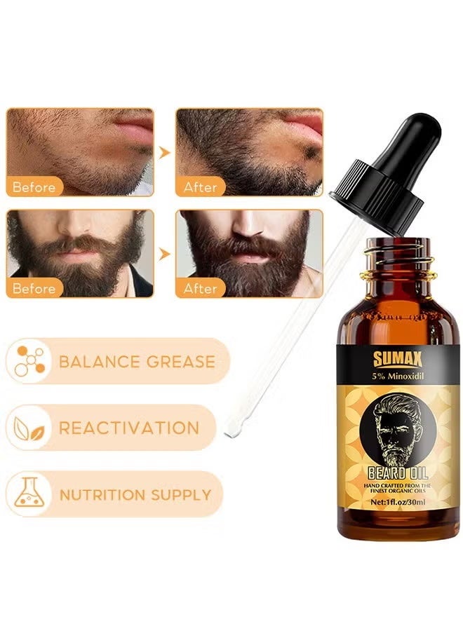 SUMAX Beard Growth Oil,  30ML - Image 2