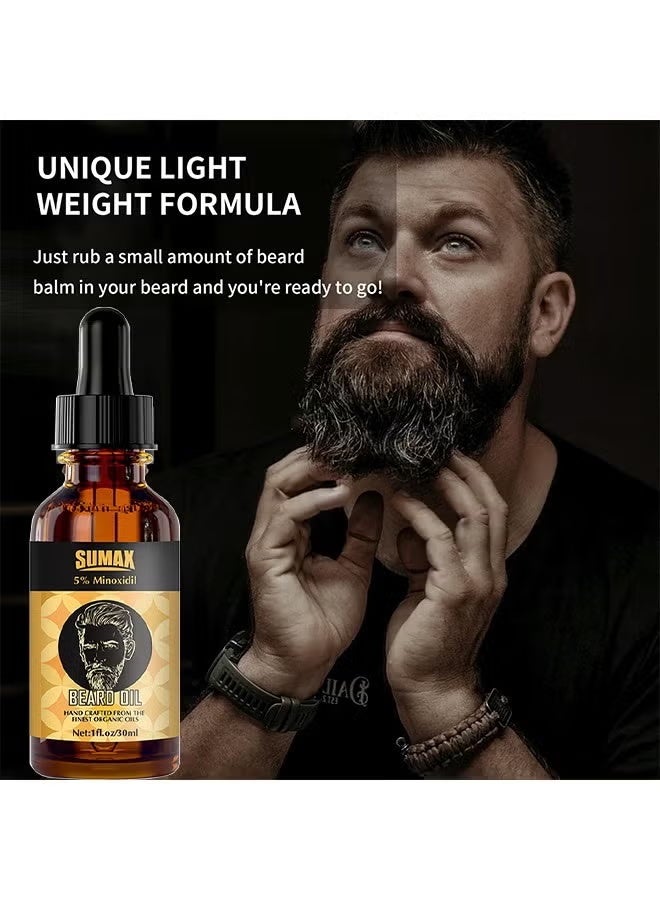SUMAX Beard Growth Oil,  30ML - Image 4