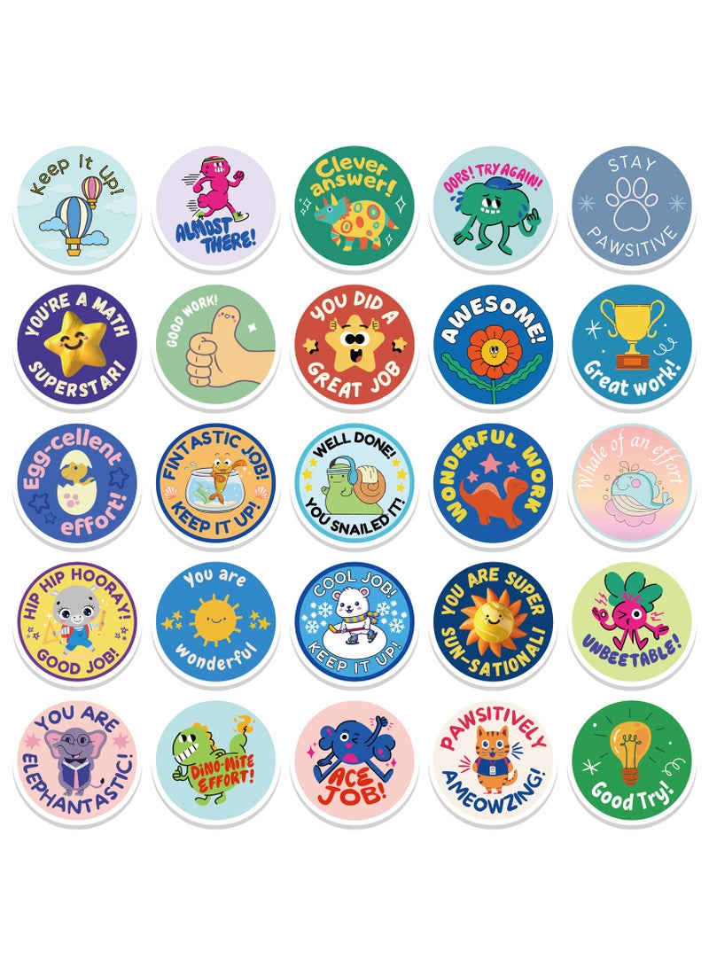 قوس قزح أورينبو ملصقات مكافأة للمعلمين، 50 قطعة ملصقات للأطفال، لوازم المعلم للفصل الدراسي، ملصقات تدريب على استخدام المرحاض، ملصقات تحفيزية - Image 3