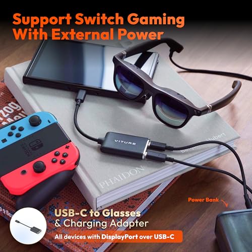 VITURE USB-C to Glasses and Charging Adapter, Charge and Play, Switch, Steam Deck - Image 2