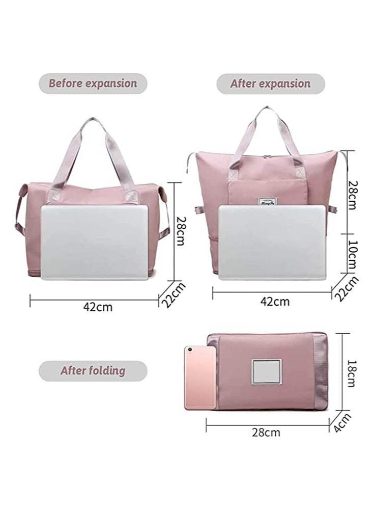 Cool Baby Large Capacity Foldable Duffel Bag Portable Lightweight Travel Bag Waterproof for Sports - Image 3