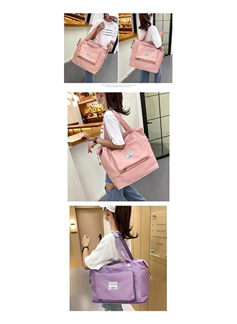Cool Baby Large Capacity Foldable Duffel Bag Portable Lightweight Travel Bag Waterproof for Sports - Image 2