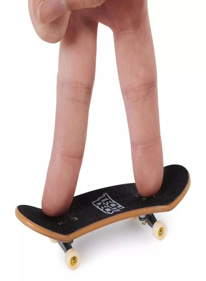 Tech Deck Street Hits 2021 Series Sk8mafia Skateboards Wes Kremer House Stripes Green Complete Fingerboard and Pyramid Ledge Obstacle - Image 3
