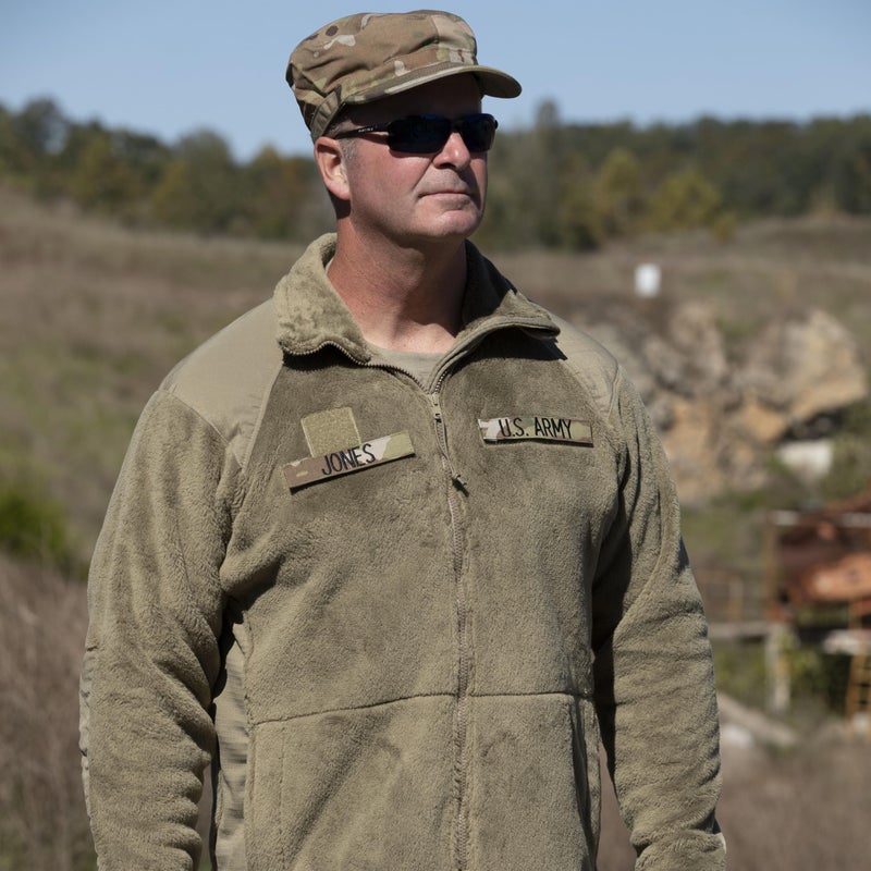 Propper Men’s, Gen Iii Fleece Jacket, Tan, Size Medium/Short - Image 4