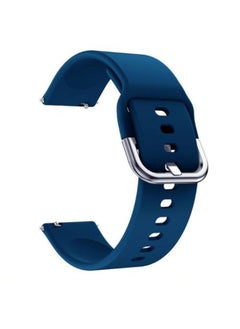 Bold Bands Sports Strap Silicone 22mm With A Quick Release Buckle For Honor Watch Magic 2 46mm - Blue