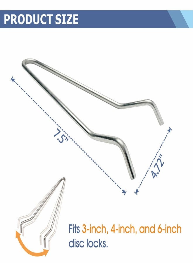 asdmm Boat Deck Plate Key Adjustable Wrench for 3", 4", 6" Round Deck Plates – Stainless Steel Pin Spanner Tool for Fuel Caps, Hatches & Marine Hardware - Image 2