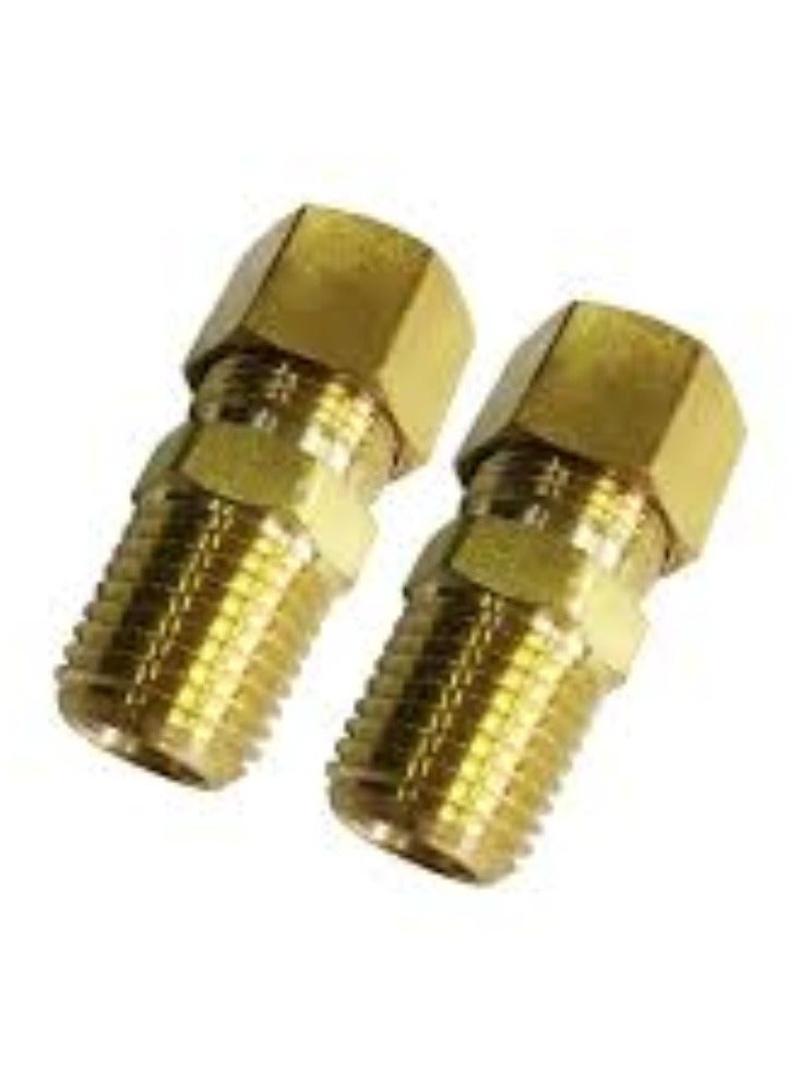 KNP KNP Male Coupler Adapter in Brass for 15mm compression fittings is a precision-engineered plumbing component designed to connect and secure 15mm pipes or tubing. - Image 3