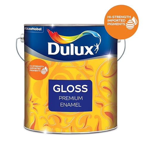 Dulux Gloss | Premium Enamel Paint for Decoration & Protection | Ideal For Painting Household items & furniture made of steel, wood, and aluminium, 1 Litres,Dark Brown - Image 5