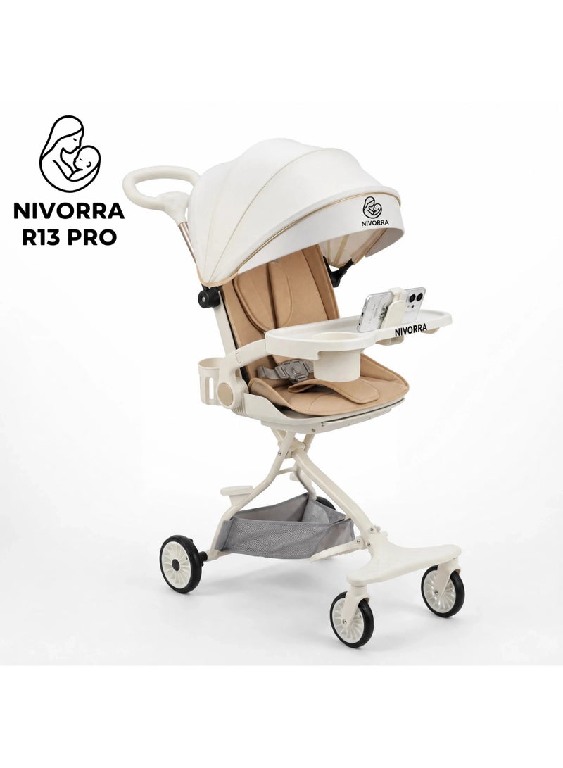 NIVORRA Lightweight Foldable Baby Stroller and Travel System with Reversible Seat - Nivorra R13 Pro - Image 1