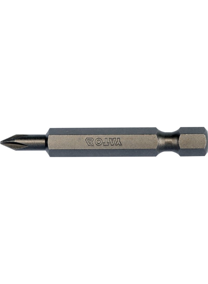 Yato YATO Screwdriver Bits 1/4"x50mm PH0 10pcs/Box YT-78150 