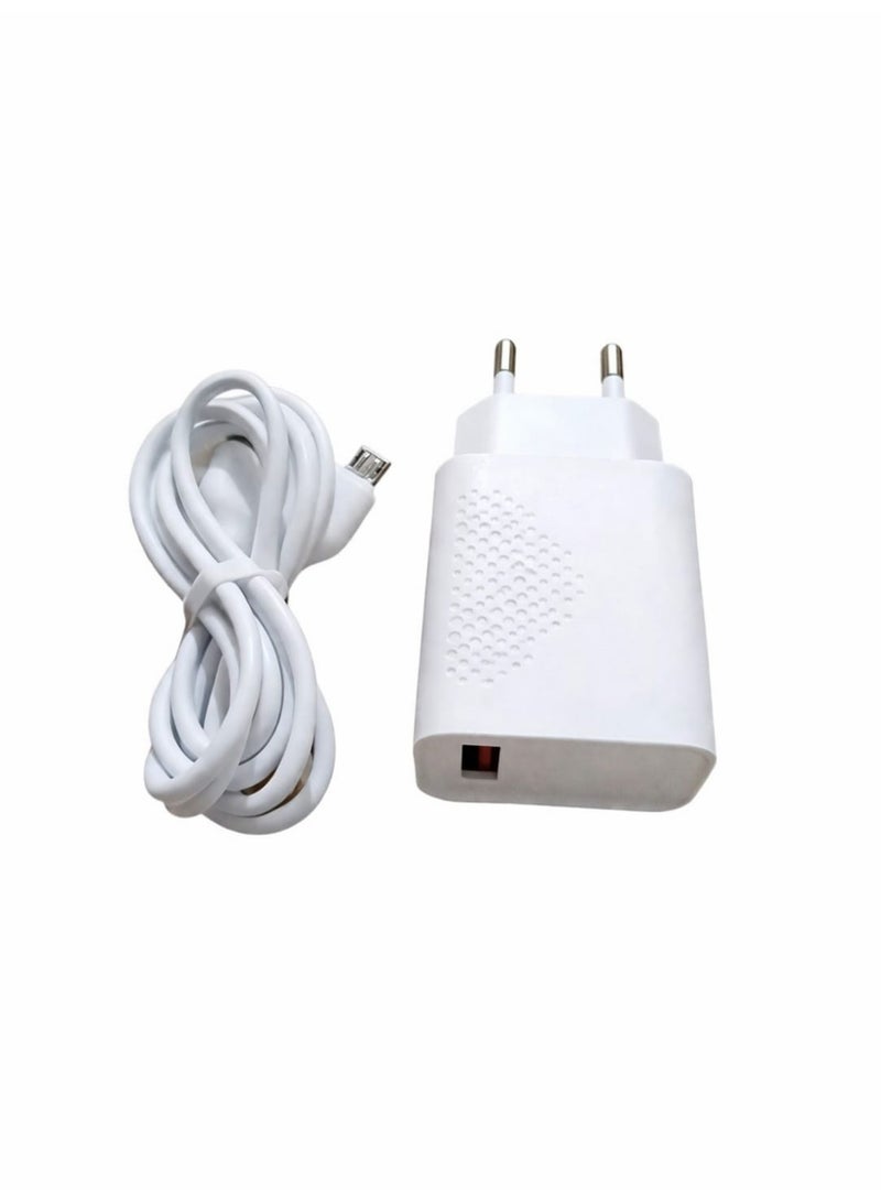 شاحن حائط بقوة 18 واط مزود بكابل micro موديل L159 - Image 2