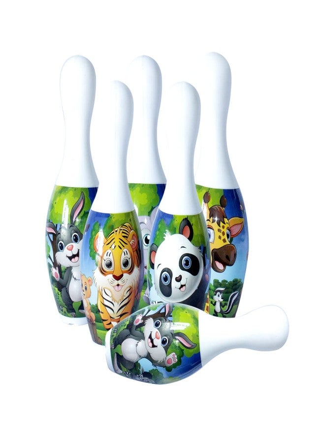 Boxo Bowling Game Set for Kids with 6 Pins/Bottles 1 Ball Sport & Educational Toys Gift for Babies (Multicolor) - Image 4