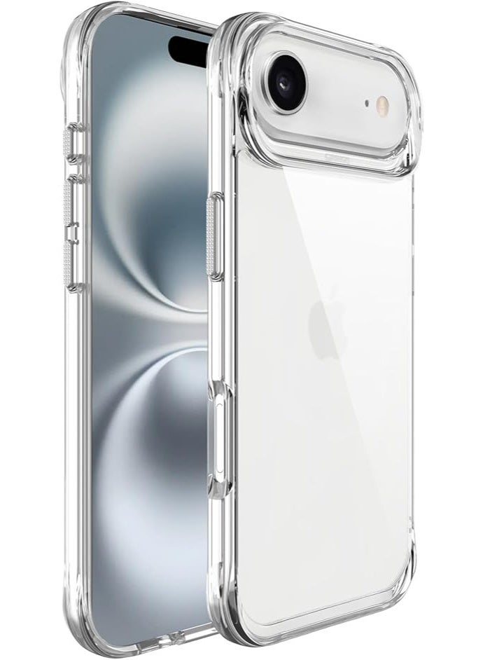 غطاء حماية من جيرفور كريستال بالاس مصمم لجهاز أيفون 17 اير حماية متقدمة ضد الصدمات شفاف