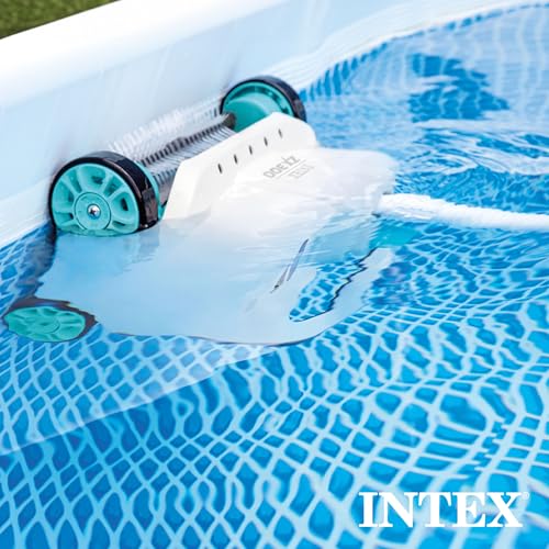 INTEX Deluxe Pressure-Side Above Ground Automatic Pool Cleaner Vacuum - For Bigger Pools – Cleans Pool Floors and Walls – Removes Debris – Removable Filter Tray – 21ft Tangle Free Hose - Image 5