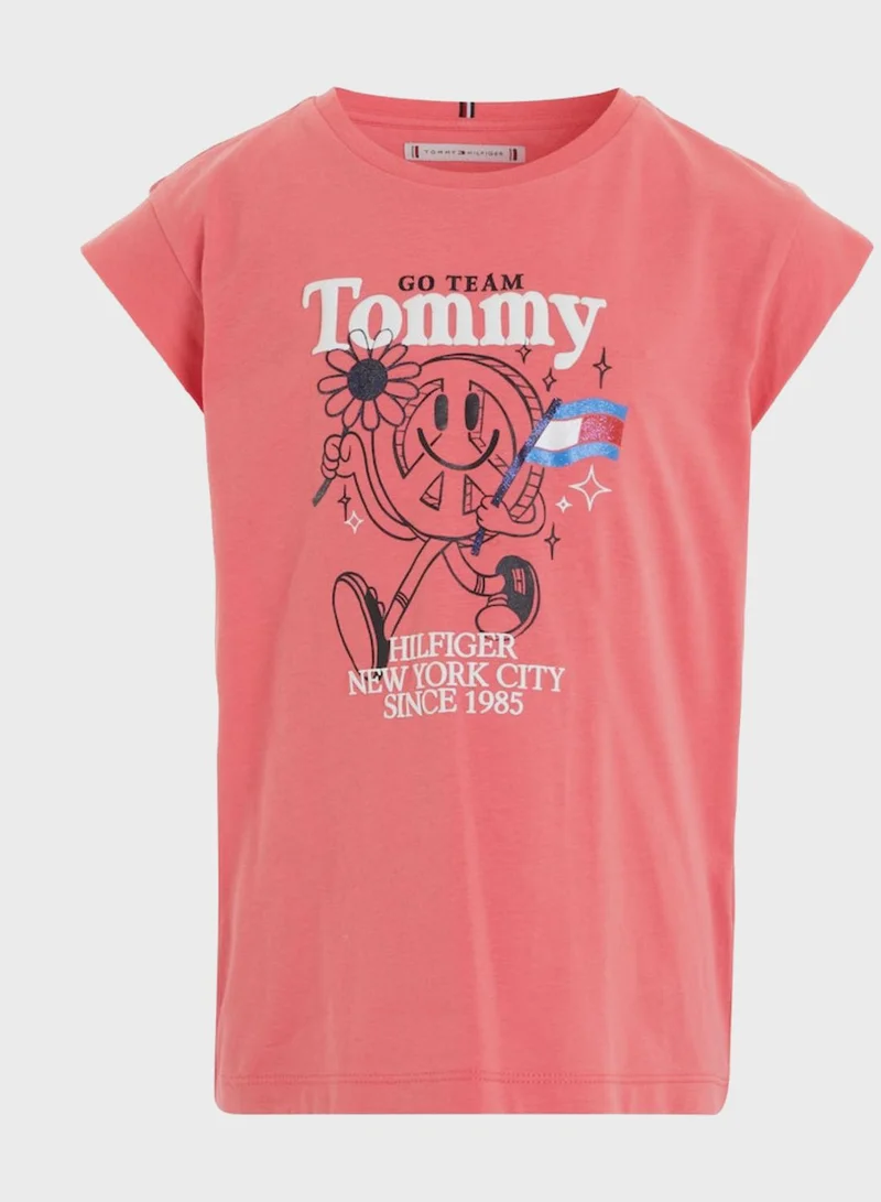 TOMMY HILFIGER Kids Graphic T-Shirt