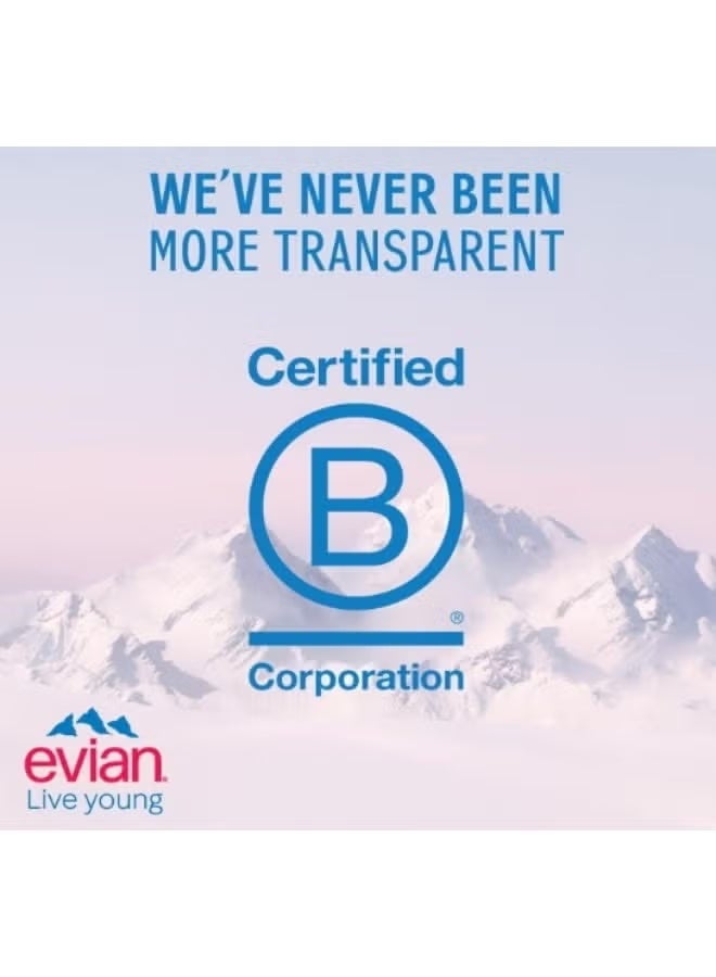 Evian Natural Mineral Water Sports Cap 750ml × 4 Piece  Pure Alpine Hydration - Image 4