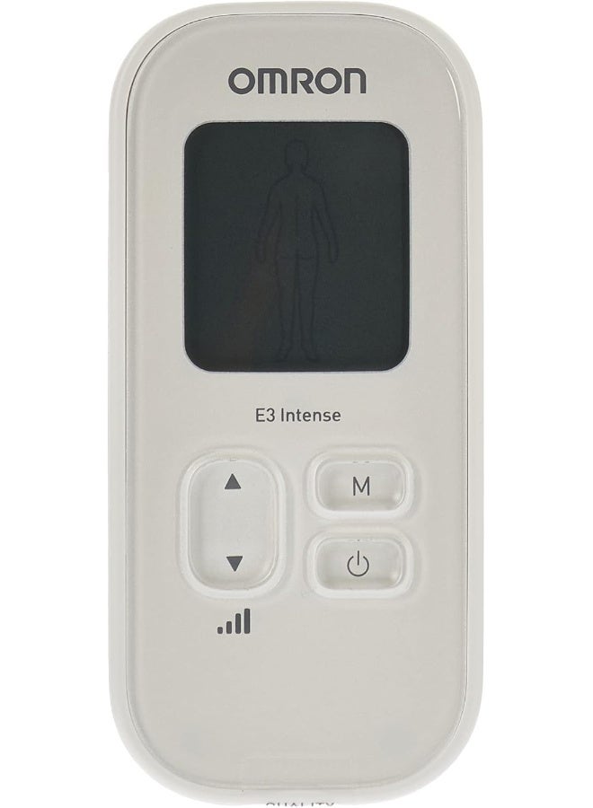 Omron Tens E3 Drugless Muscle Pain Reliever, Nerve Stimulator - With Massage - Image 1